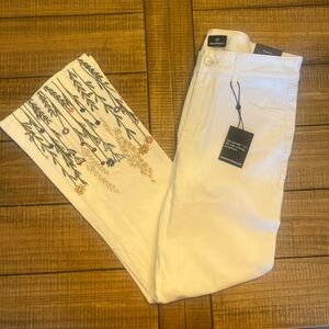 Prosperity Embroidered Bootcut Jean - 10